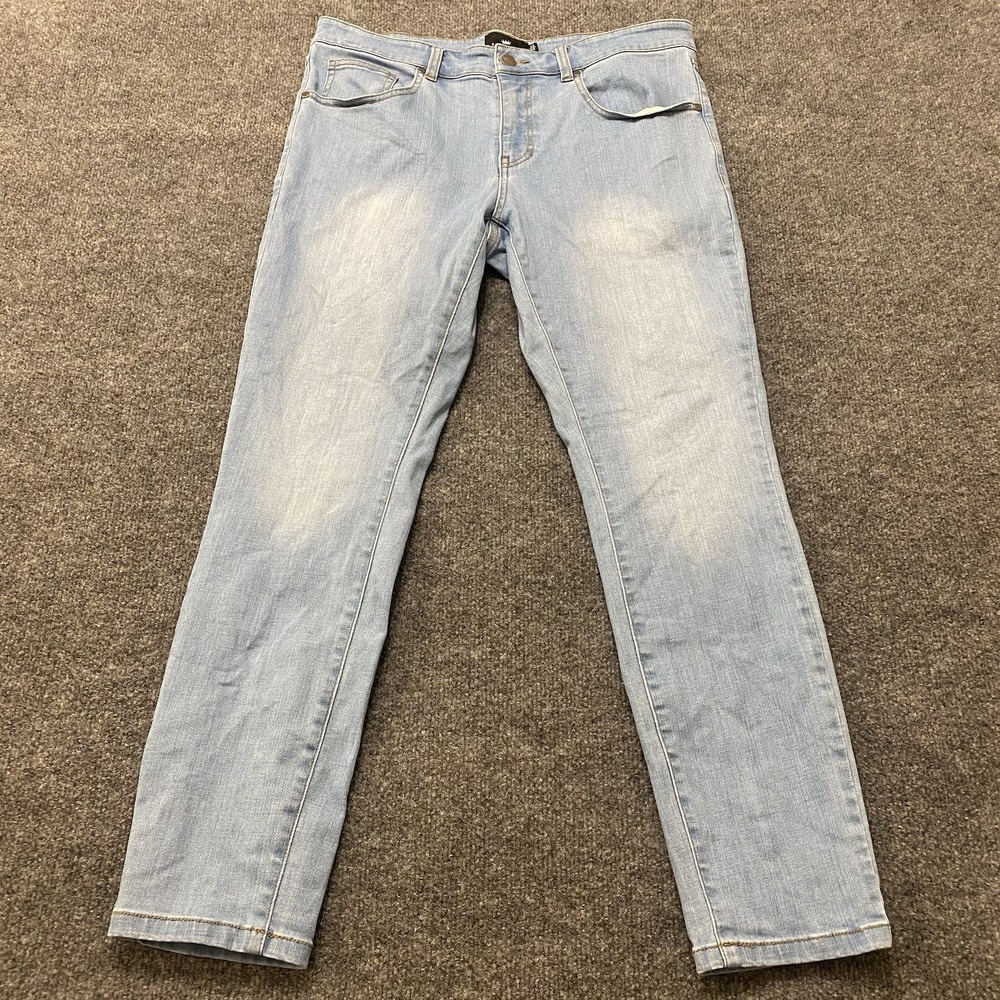 Under 510 Light Wash Stretch Denim Jeans Mens 32x28 Slim Tapered Fit U510